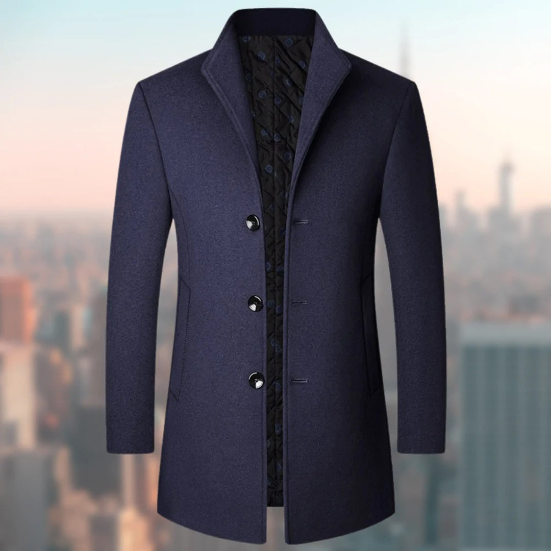NIKOLAOS - Men's Smart Long Coat