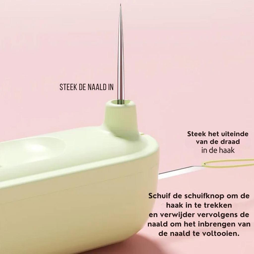 Compact 2-in-1 Needle Threader and Seam Ripper - Buy One, Get One Free!