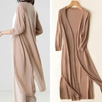 Women's Long Knit Cardigan