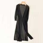 Women's Long Knit Cardigan