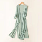 Women's Long Knit Cardigan