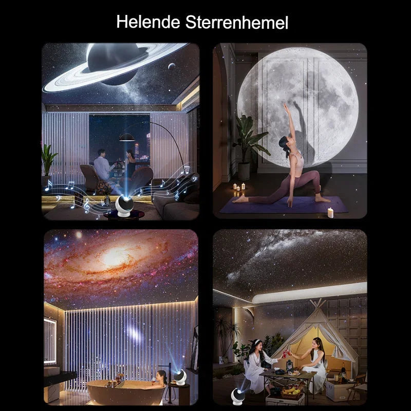 Galaxy Star Projector: Perfect for Kids' Rooms and Romantic Ambiance