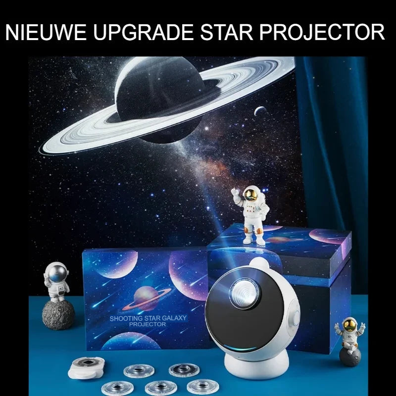 Galaxy Star Projector: Perfect for Kids' Rooms and Romantic Ambiance