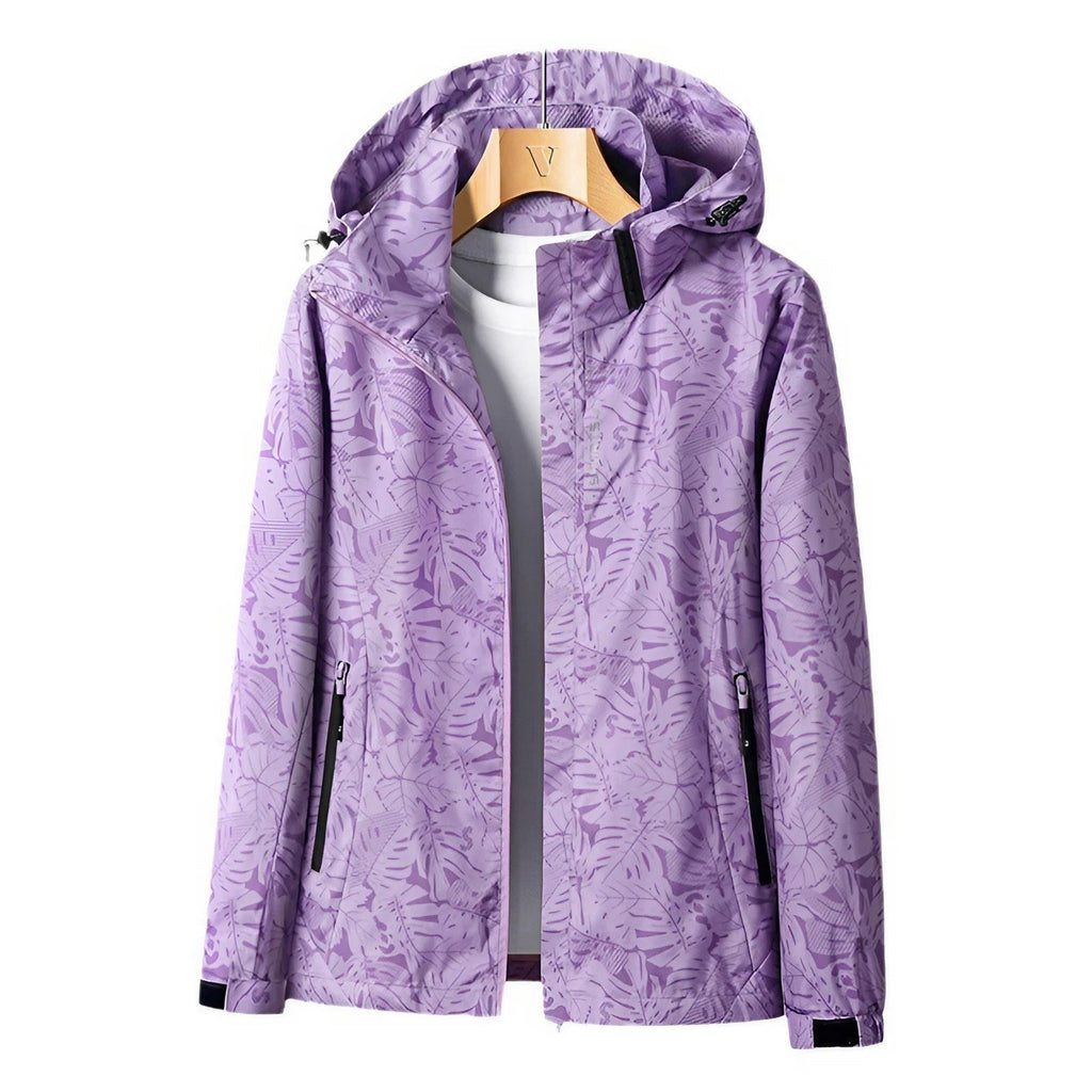 Women's Hooded Waterproof Rain Jacket