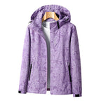 Women's Hooded Waterproof Rain Jacket