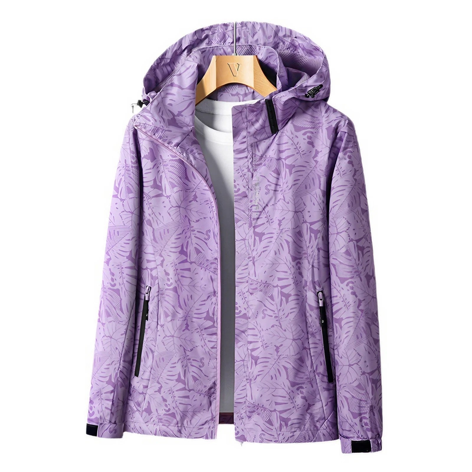 Women's Hooded Waterproof Rain Jacket