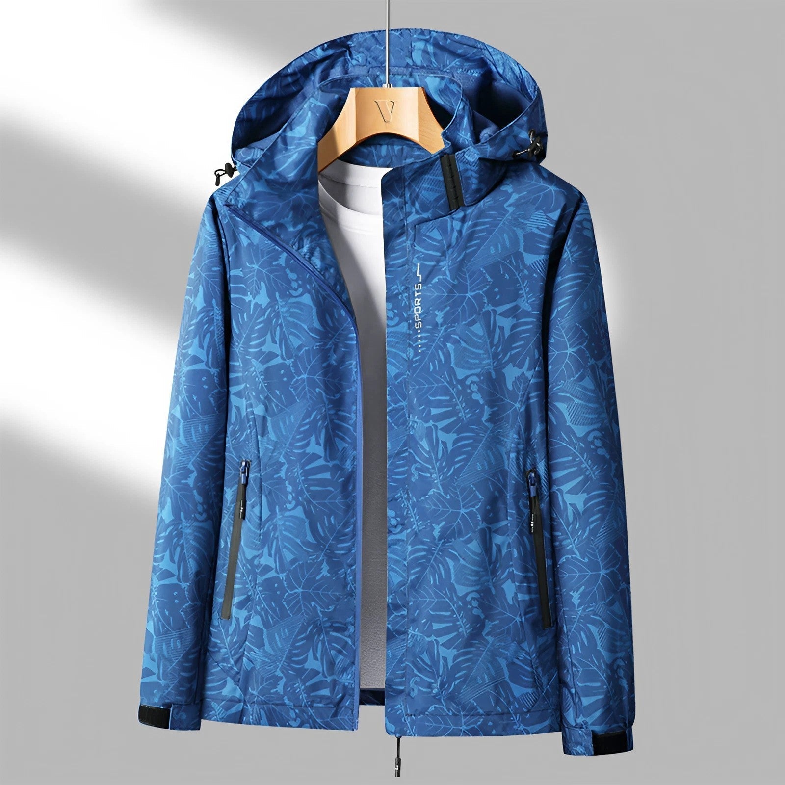 Women's Hooded Waterproof Rain Jacket