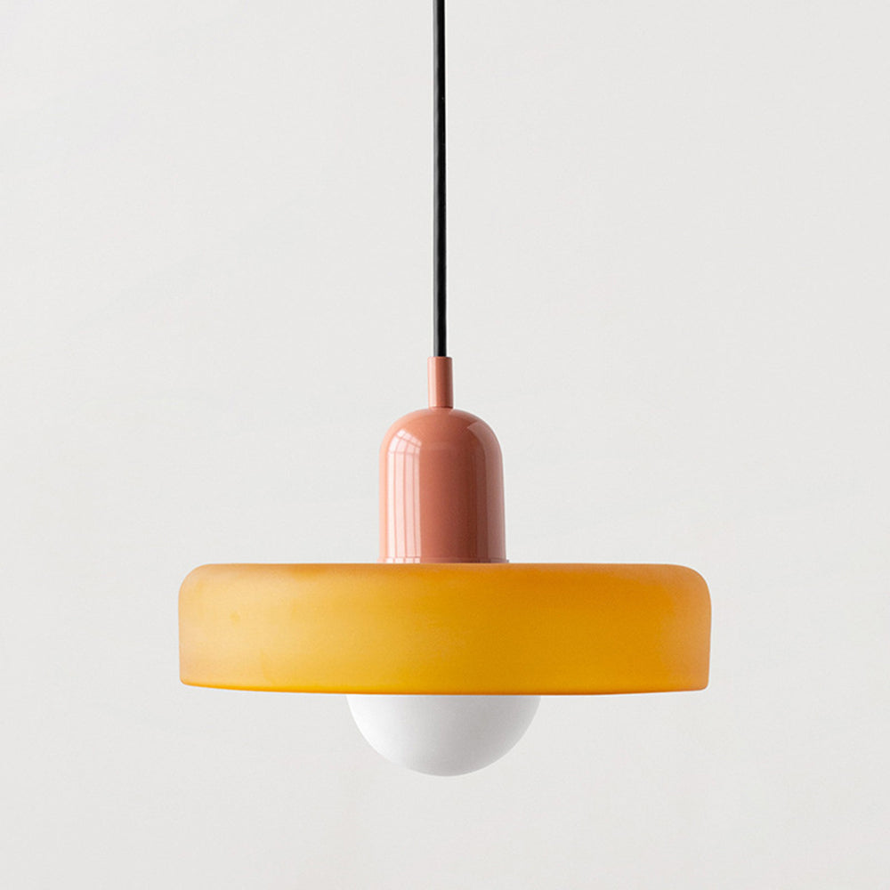 Vibrant Glass Pendant Light - BauLume