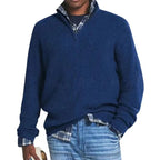 ZAVA - Men's Knitted Half-Zip Sweater