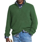 ZAVA - Men's Knitted Half-Zip Sweater