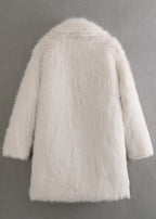 Chic Women's Faux Fur Winter Coat - Luxuriously Warm and Stylish