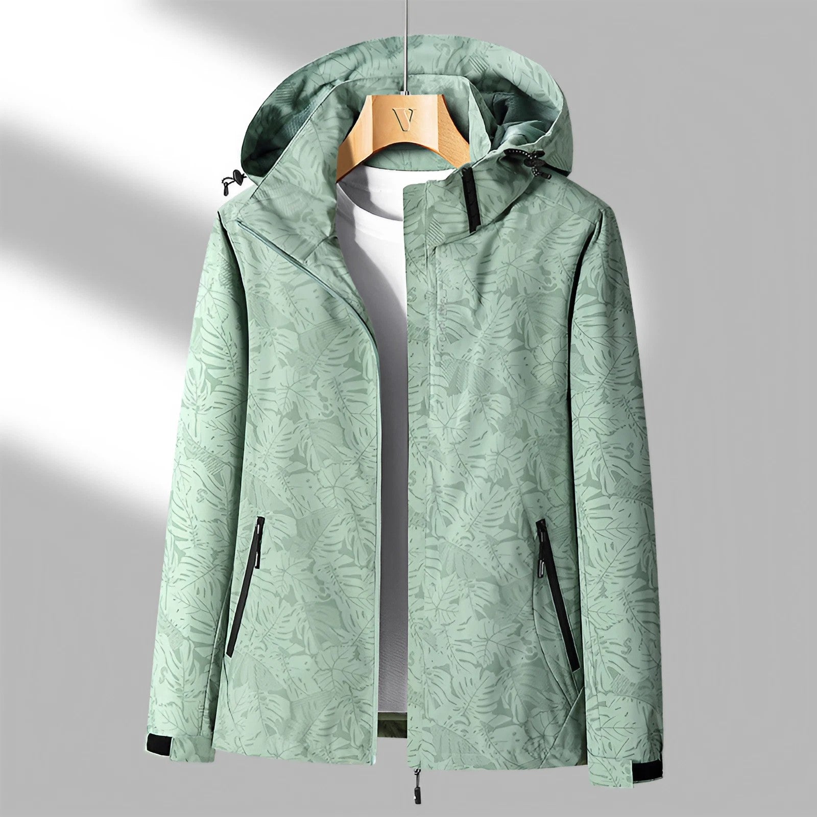 Women's Hooded Waterproof Rain Jacket