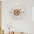 Timeless Scandinavian Charm: Wooden Clock Design