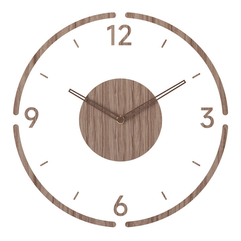 Timeless Scandinavian Charm: Wooden Clock Design