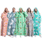 ICEY - Winter Fleece Hoodie Blanket