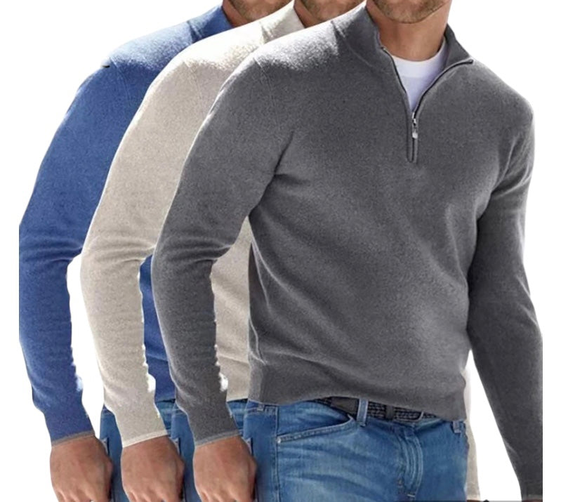 LIVAA Men's Half-Zip Sweatshirt