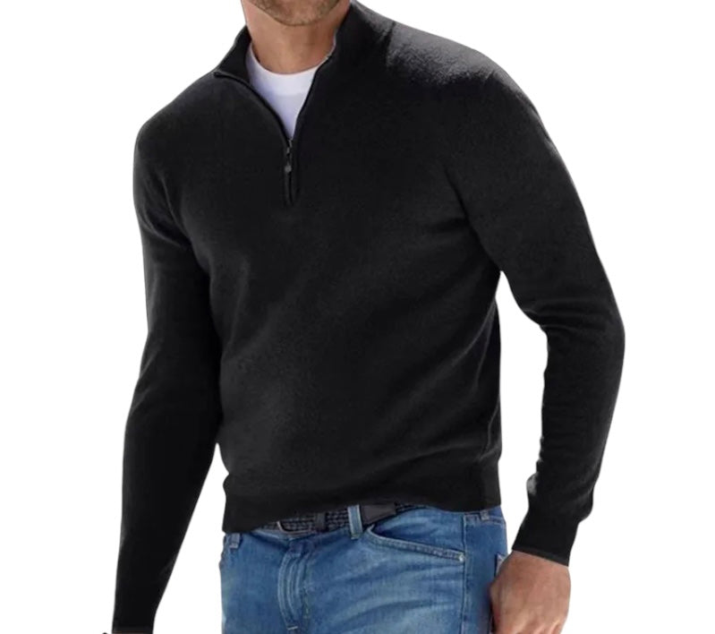 LIVAA Men's Half-Zip Sweatshirt