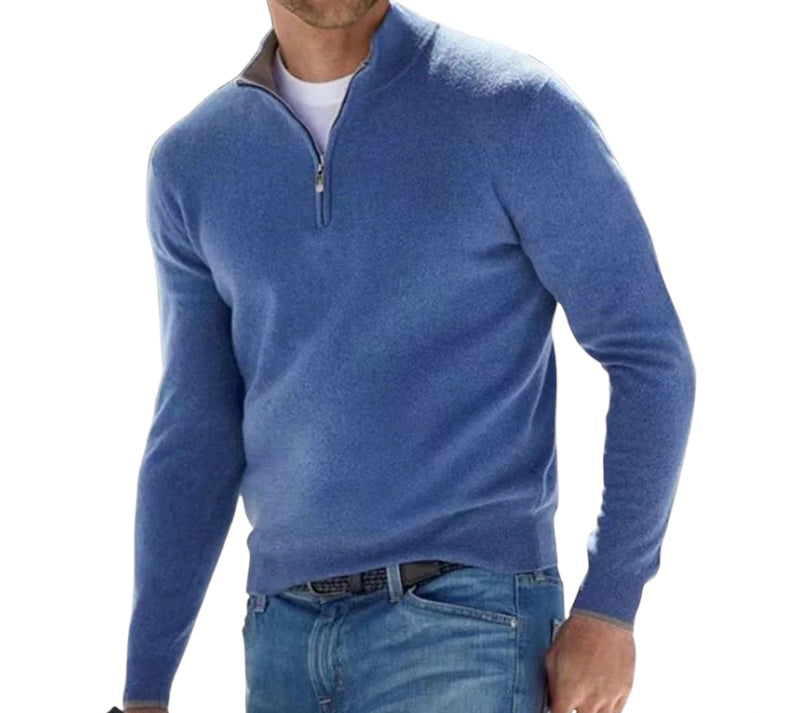 LIVAA Men's Half-Zip Sweatshirt