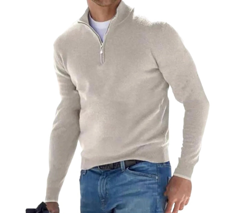 LIVAA Men's Half-Zip Sweatshirt