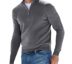 LIVAA Men's Half-Zip Sweatshirt