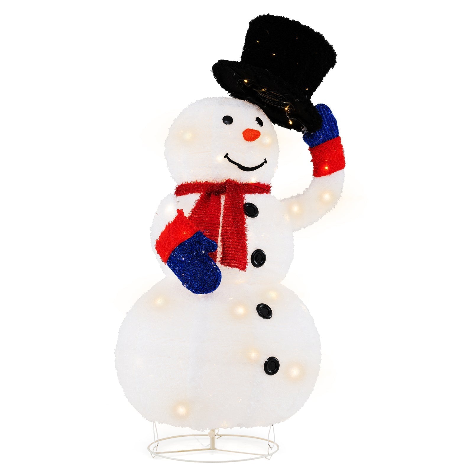 Large LED Snowman Holiday Garden Decor