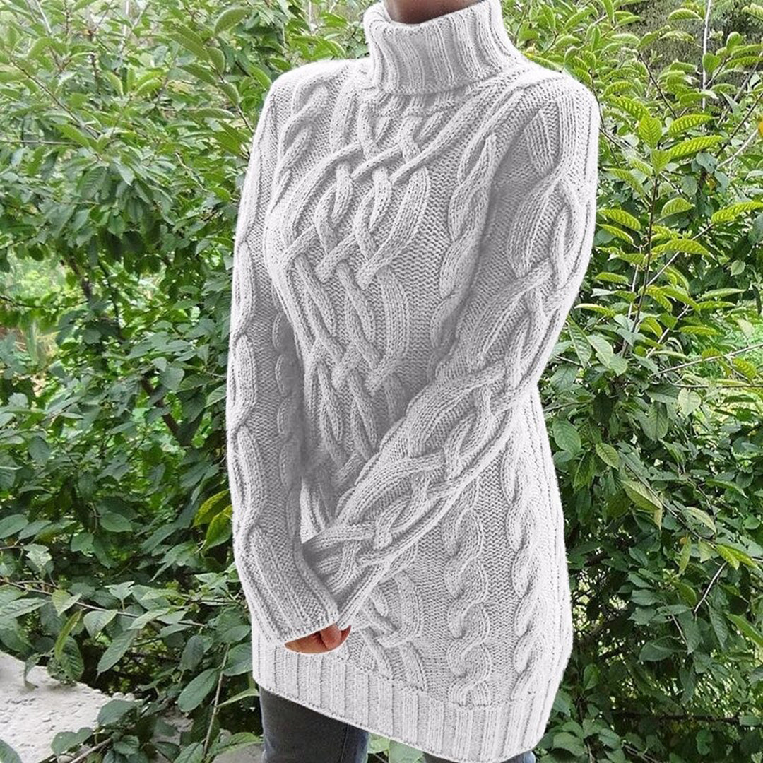 LEONE | Cozy Women's Roll Neck Sweater for Winter