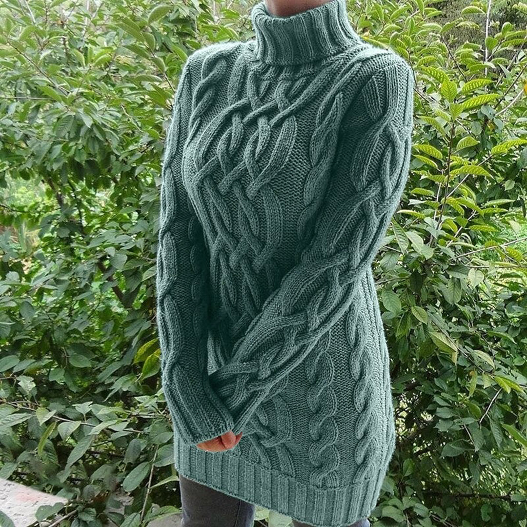 LEONE | Cozy Women's Roll Neck Sweater for Winter
