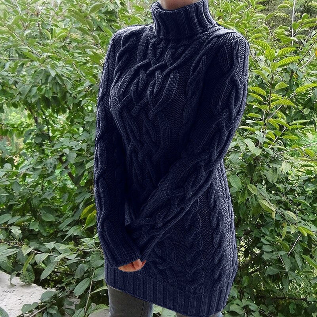 LEONE | Cozy Women's Roll Neck Sweater for Winter