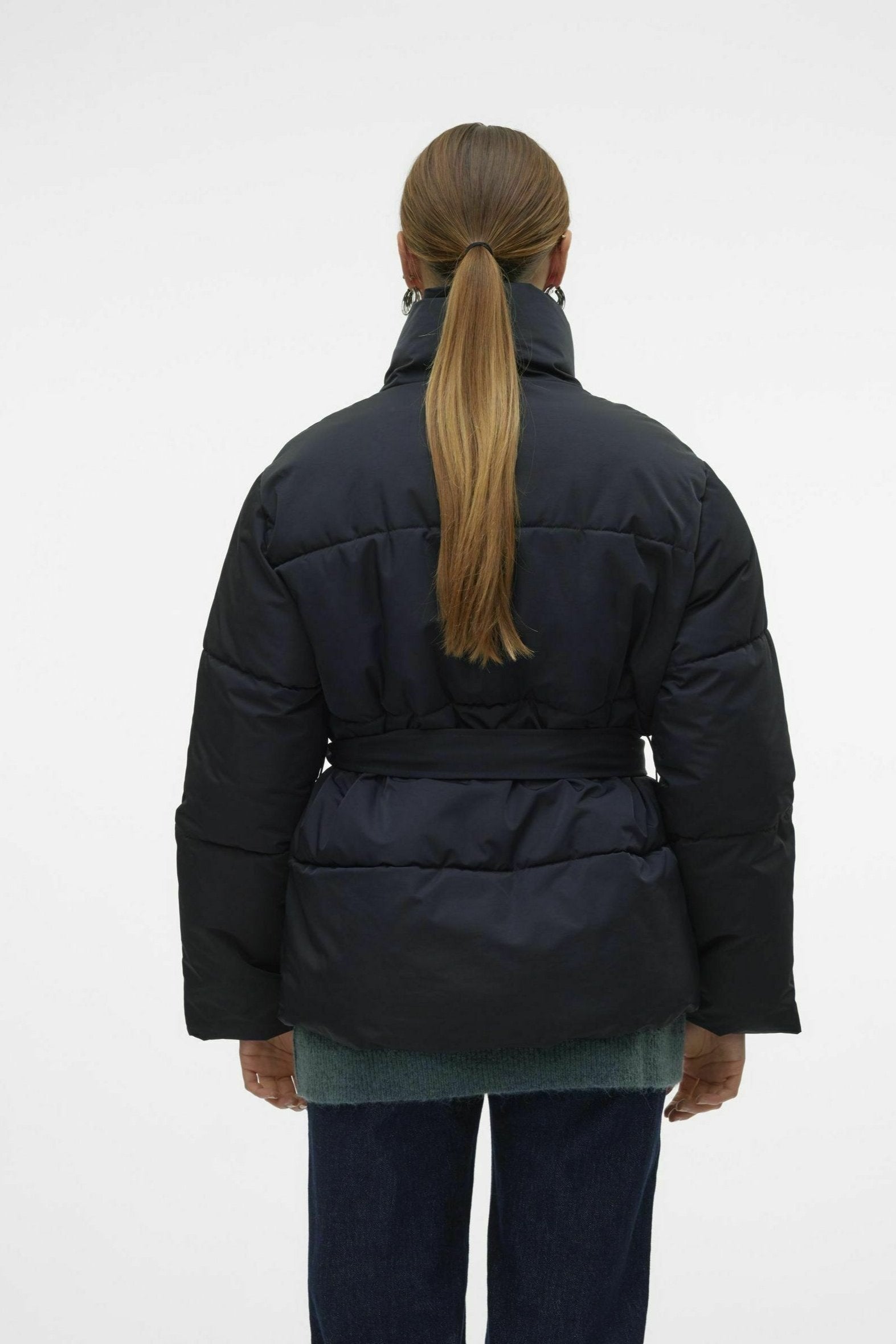 Belted Quilted Jacket