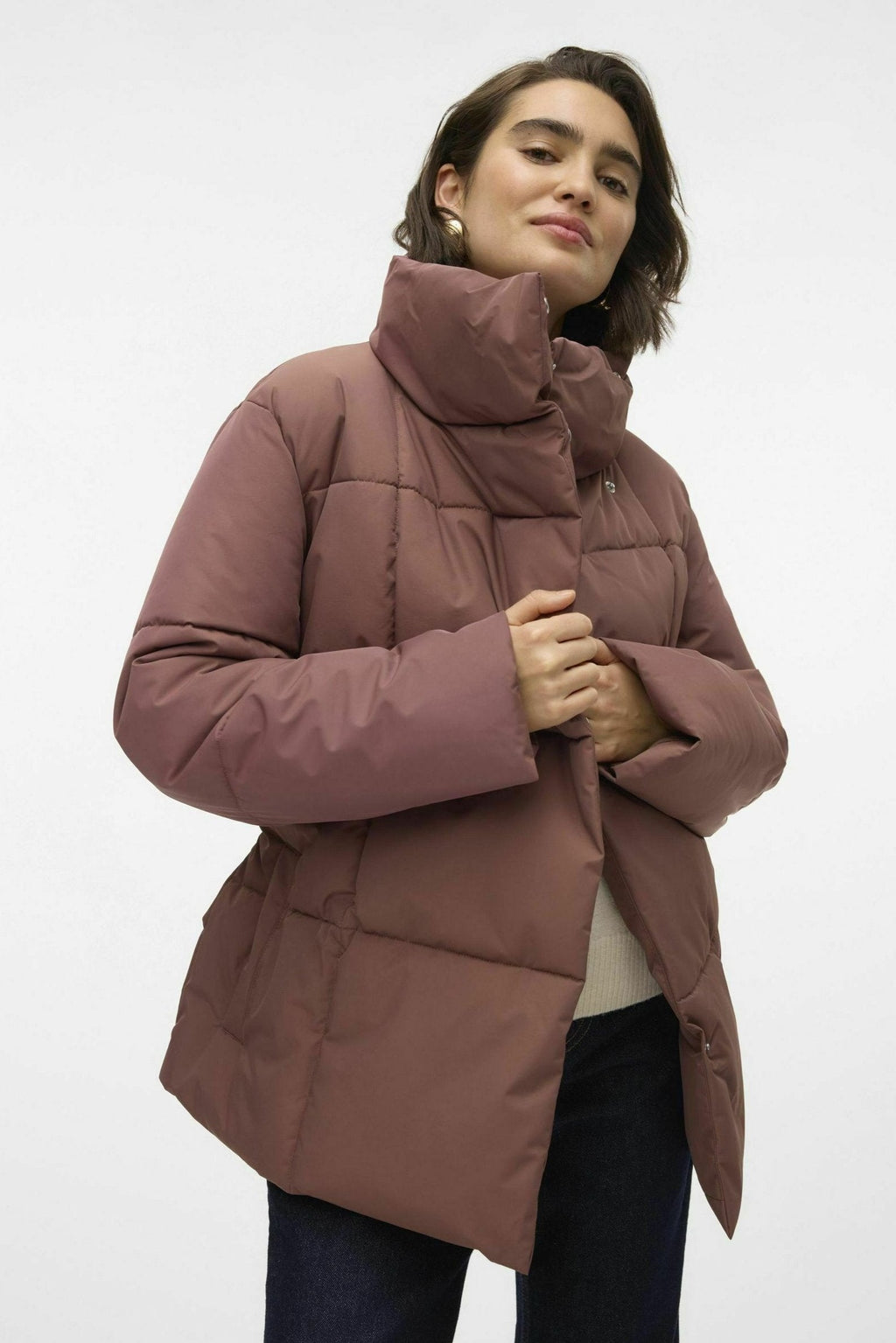 Belted Quilted Jacket