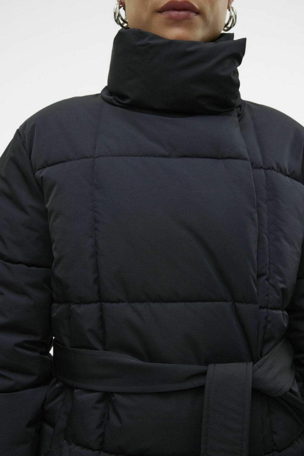 Belted Quilted Jacket