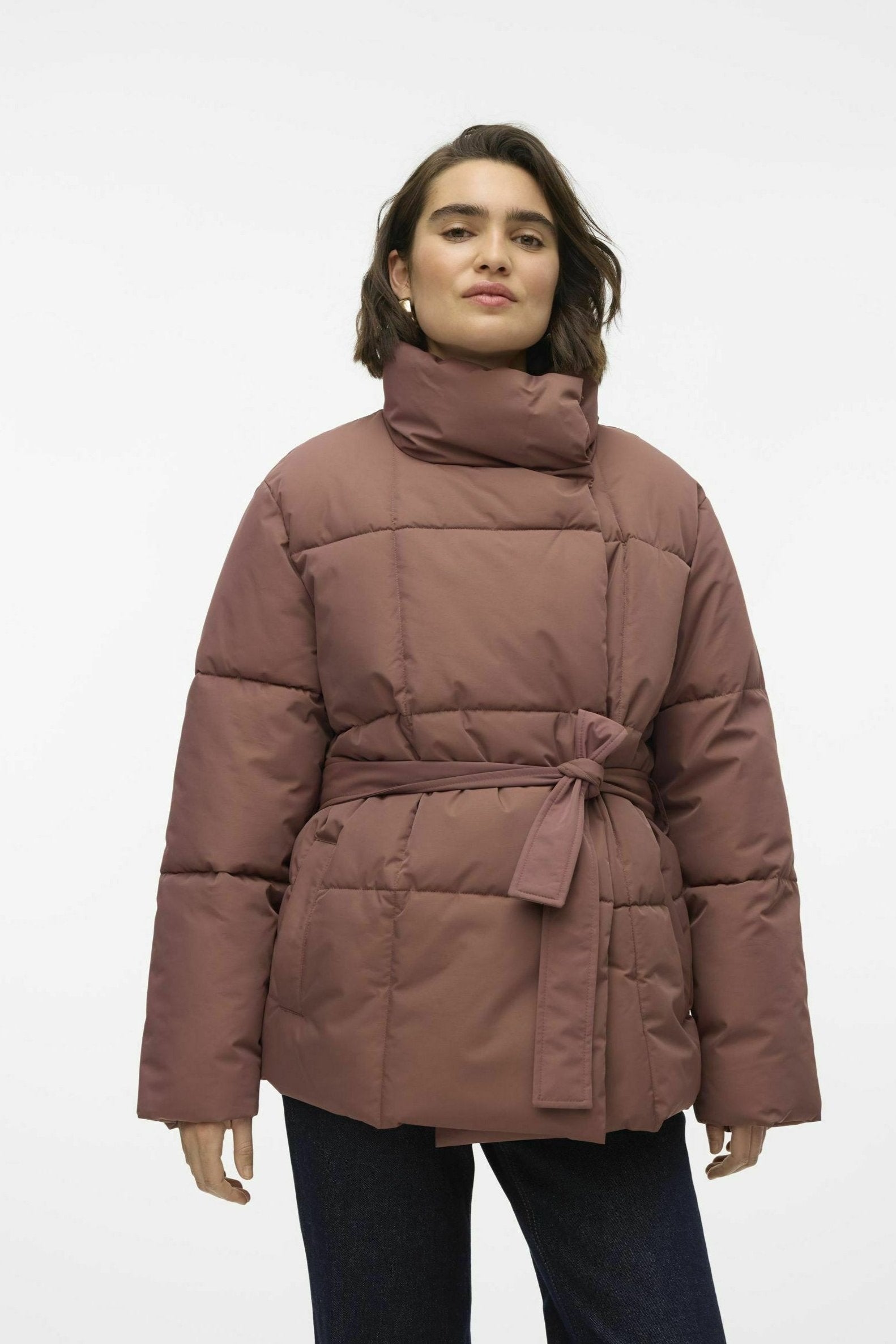 Belted Quilted Jacket