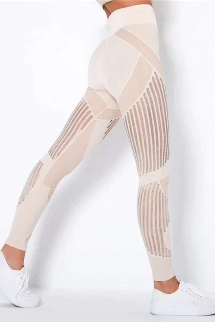 Chic Anti-Cellulite Compression Leggings for Maximum Comfort - Women's