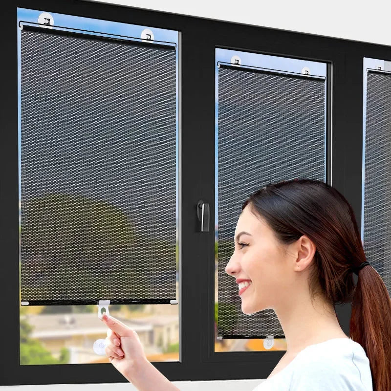 Instant Coolness and Privacy: Suction Cup Window Blinds