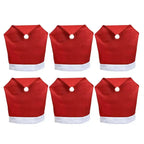 Enchanting Christmas Chair Covers for a Festive Table Glow