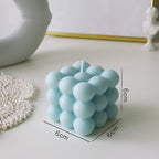Chic BubbleGlow Candle – Transform Your Home into a Cozy Haven