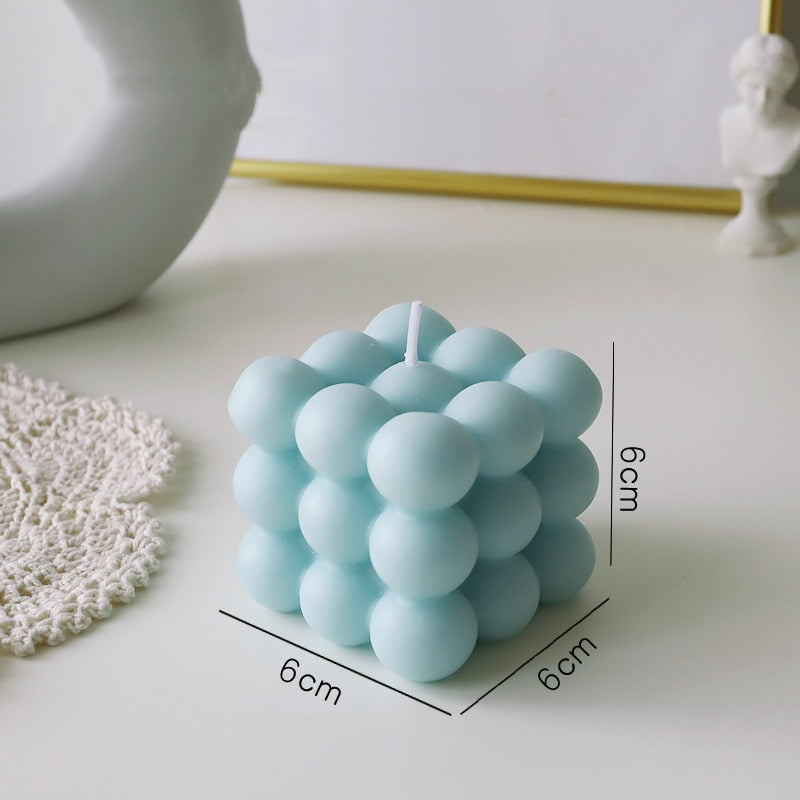 Chic BubbleGlow Candle – Transform Your Home into a Cozy Haven