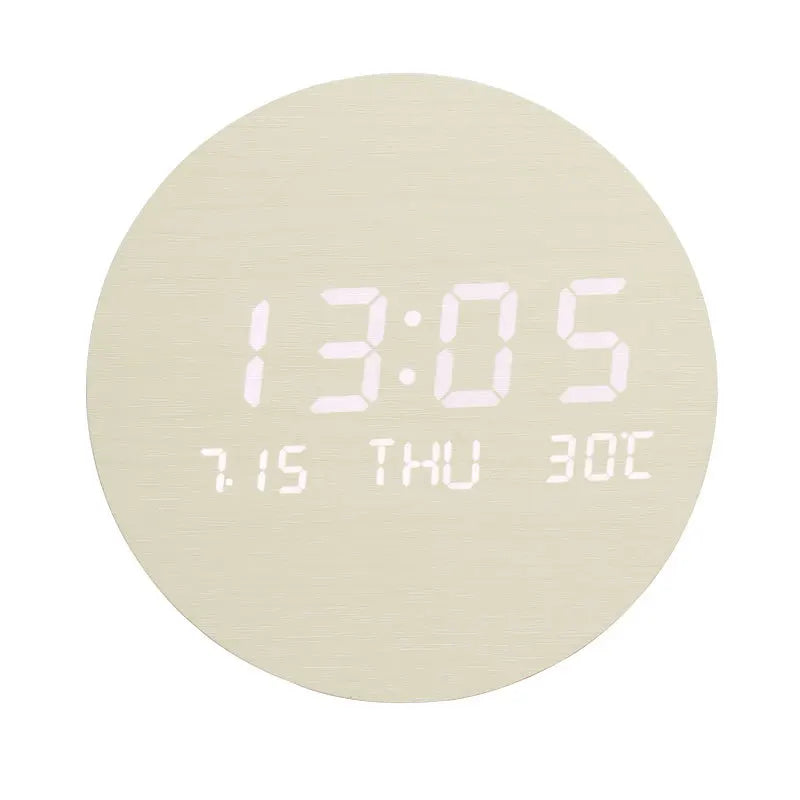 Sustainable LED Desk Clock