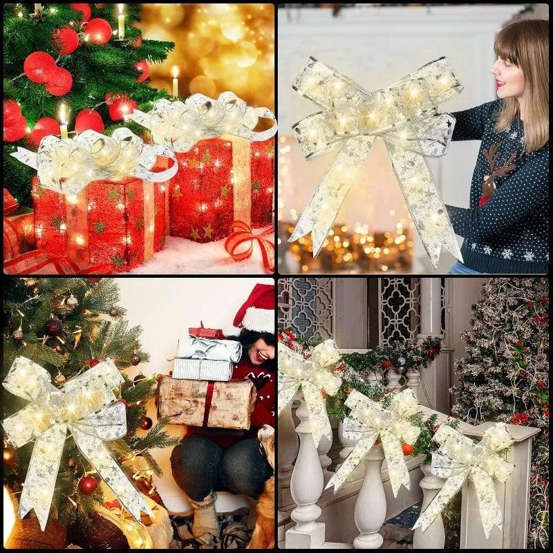 Elegant LED Light Ribbon for Christmas Decor