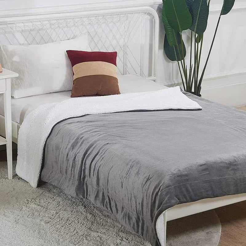 Premium Dual-Zone Electric Blanket for Couples with Personalized Heating Controls