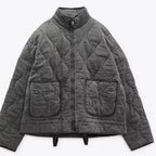 Zinnia – Quilted Everyday Jacket with Pocket Detail