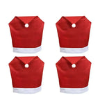 Enchanting Christmas Chair Covers for a Festive Table Glow