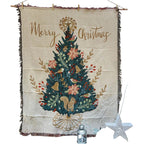 Nutcracker and Stars Christmas Blanket