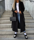 Women's Belted Warm Trench Coat | Winter Collection