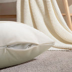 Patterned Beige Boho Throw Pillow