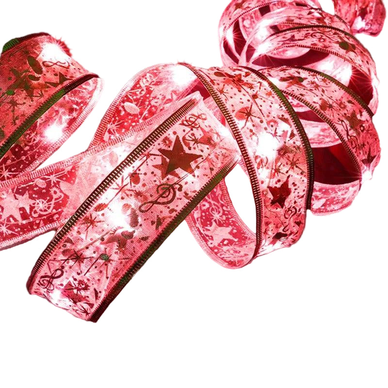 Elegant LED Light Ribbon for Christmas Decor
