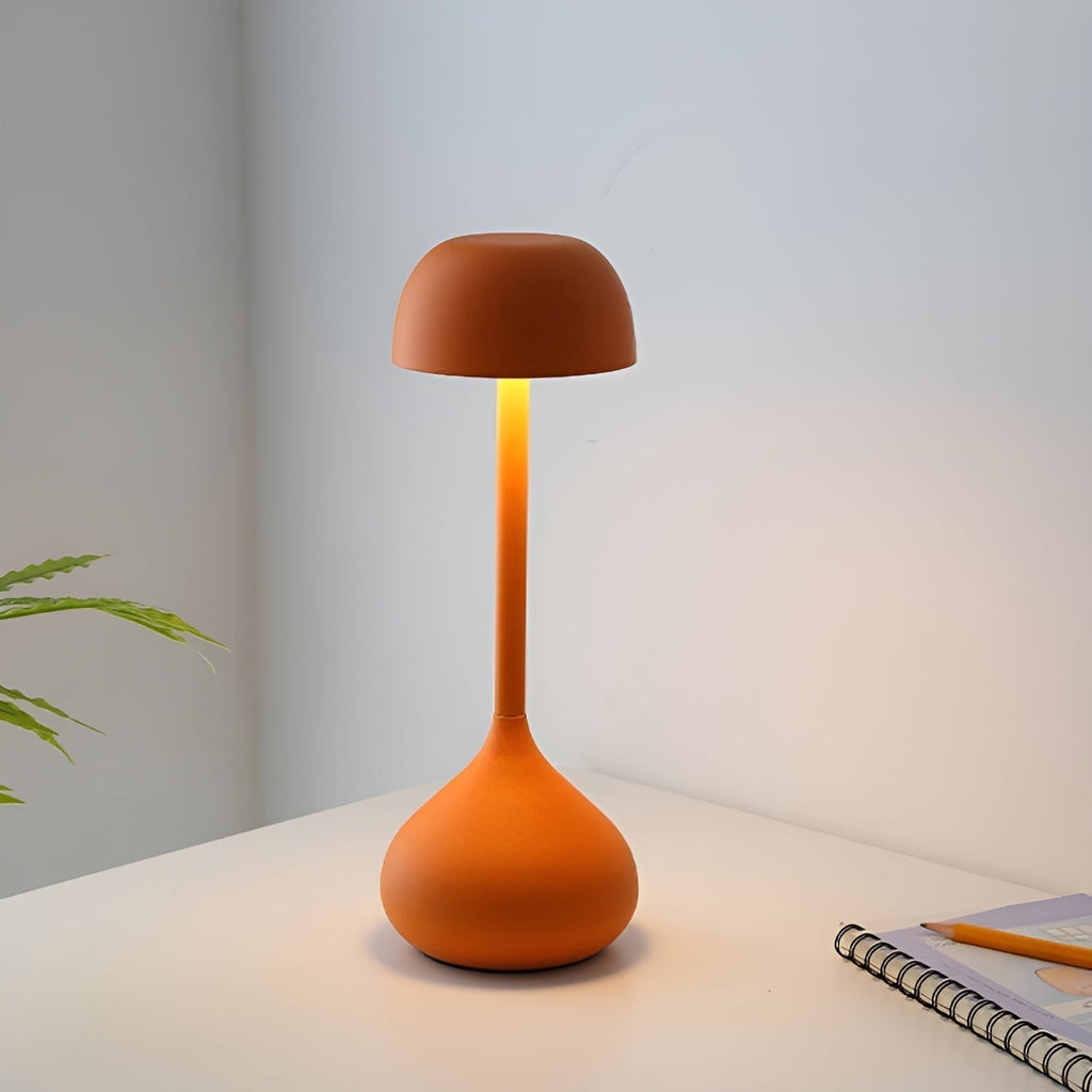 GlowMush Wireless Dimmable Mushroom Table Lamp