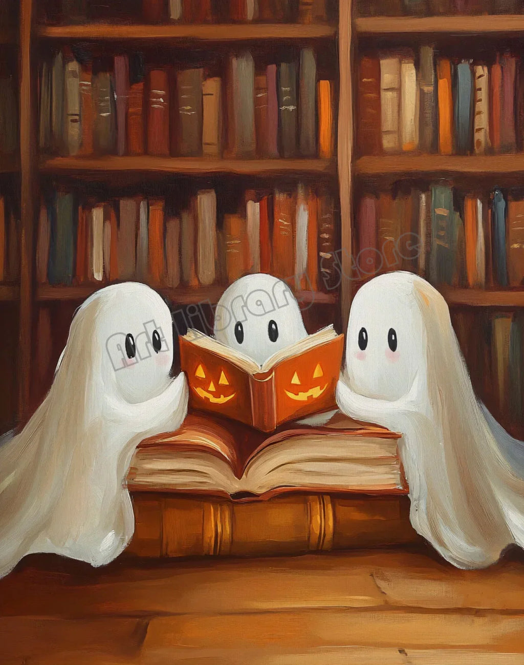 Halloween Poster Collection Featuring Pumpkins, Ghosts, and Cats — Autumn Wall Decor for Your Home