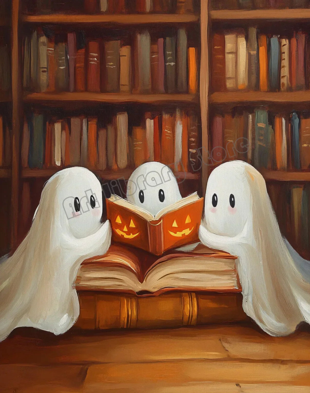 Halloween Poster Collection Featuring Pumpkins, Ghosts, and Cats — Autumn Wall Decor for Your Home