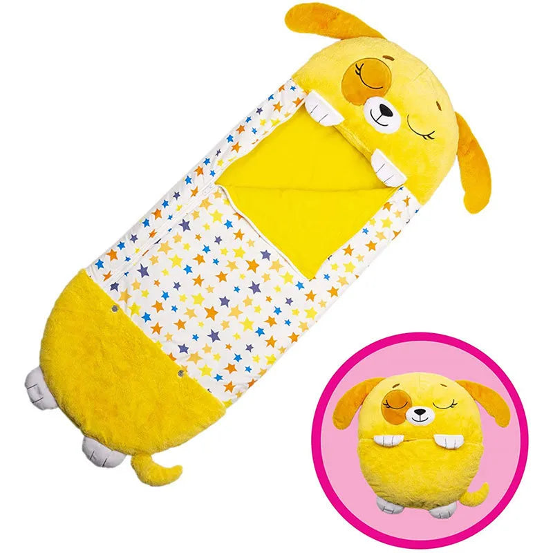 Children's Animal-Themed Sleeping Bag – Snoozi, Compact and Convenient